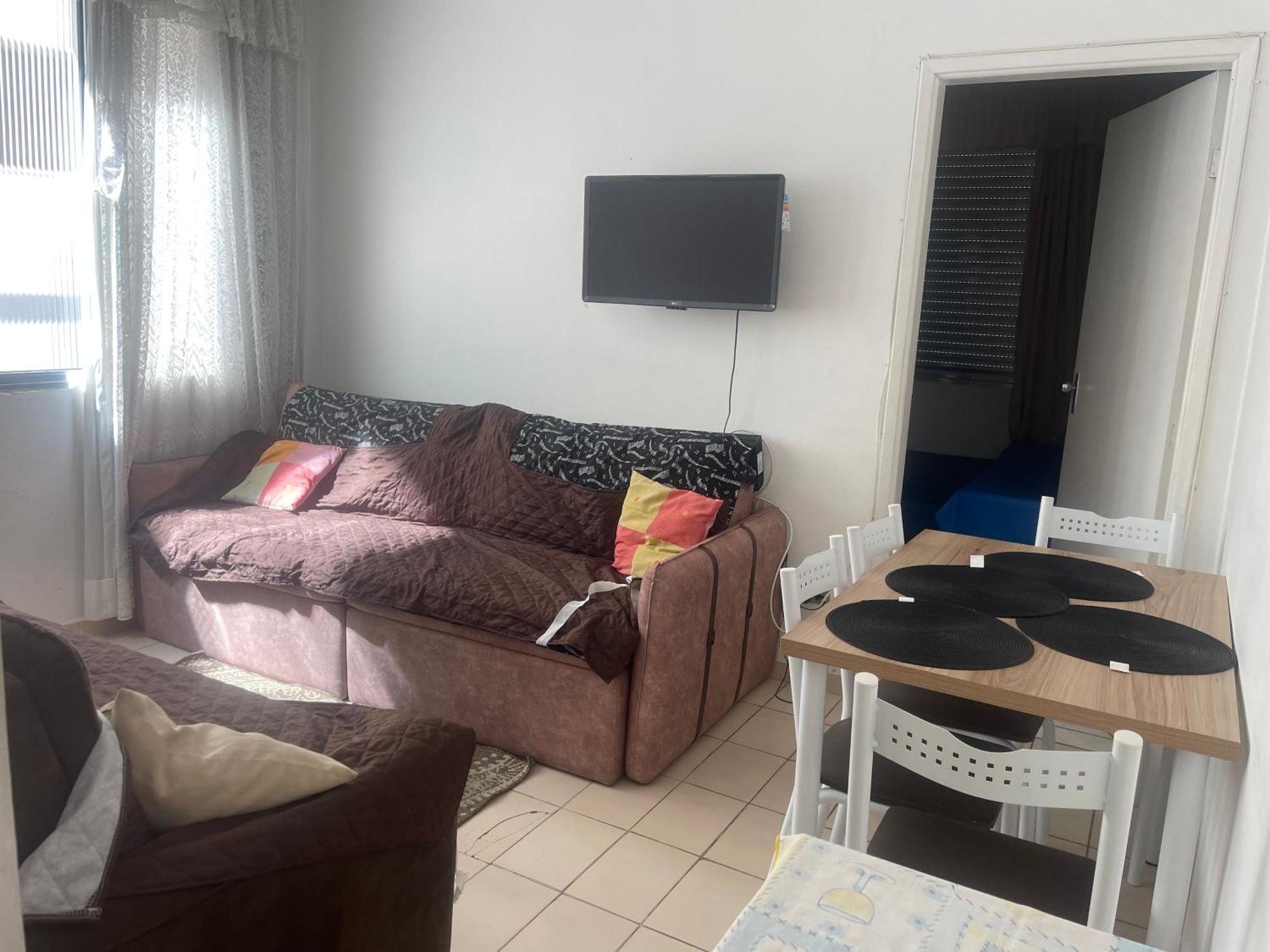 Apto Canto Do Forte Pg Av Mallet Wifi Tv Smart Apartment Praia Grande  Exterior photo